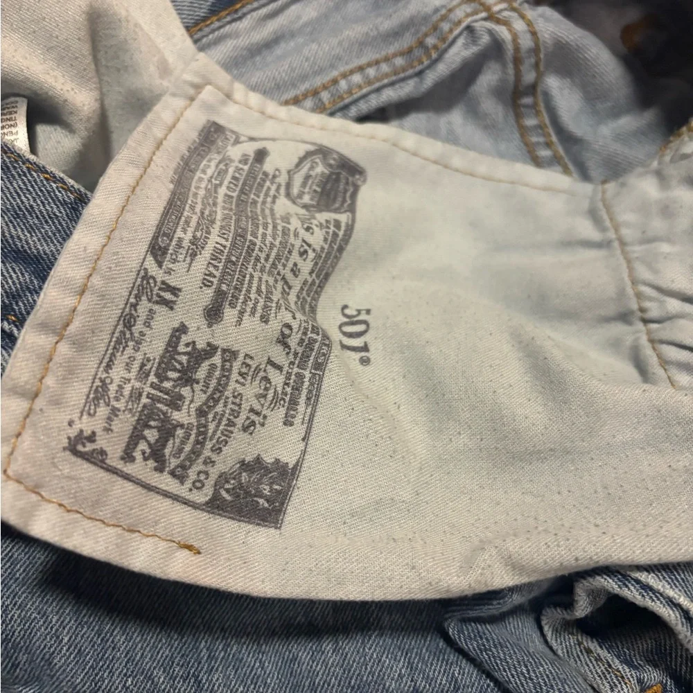 Levi's Light Blue Denim Jeans -501 - 34x29